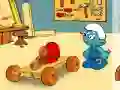 Spel The smurfs handy`s car på nätet