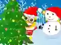 Spel Minions Christmas Snowball Wars på nätet
