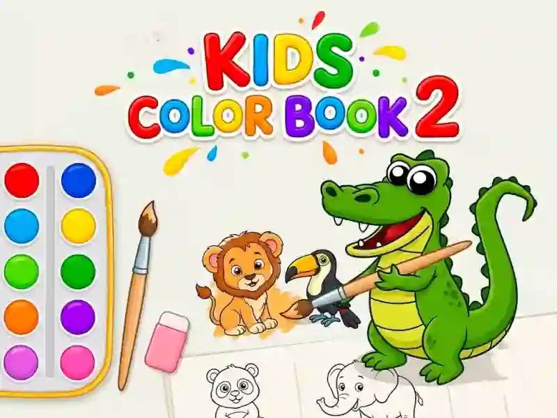 Spel Kids Color Book 2 på nätet