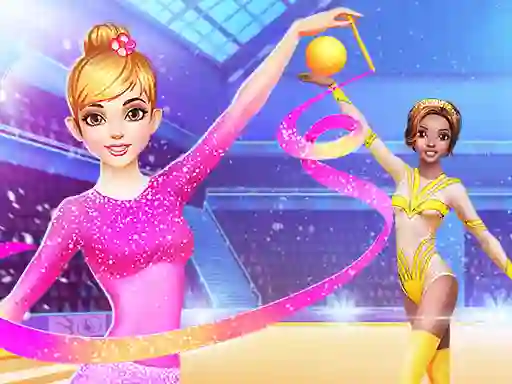 Spel Gymnastics Girls Dress Up Game på nätet
