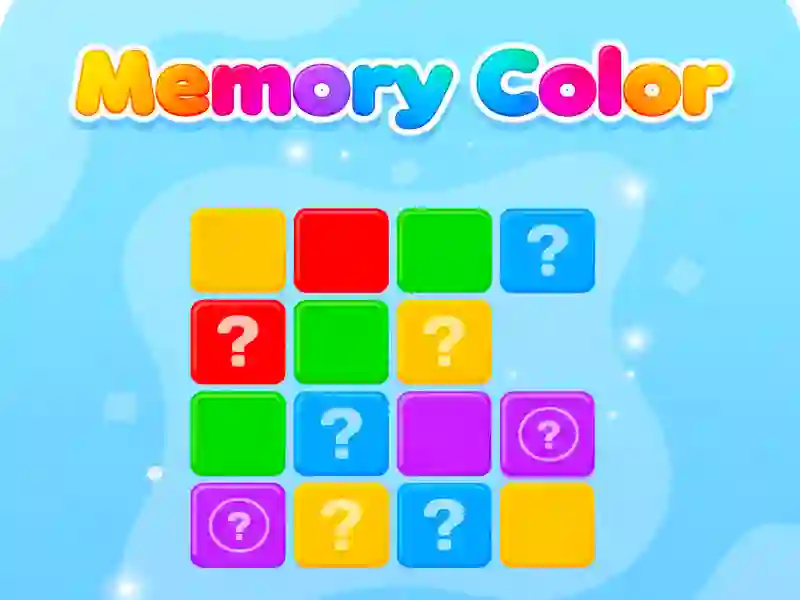 Spel Memory Color på nätet