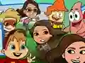 Spel Nickelodeon Tag attack på nätet