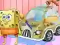 Spel Spongebob Car Cleaning på nätet