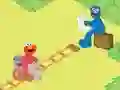 Spel 123 Sesame Street: Train Track Engineers på nätet