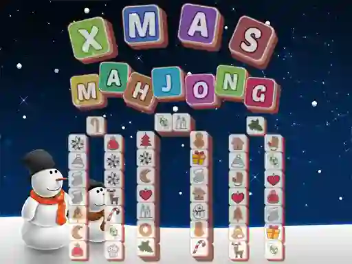 Spel Xmas Mahjong Tiles 2023 på nätet