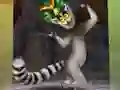 Spel King Julien: Trommel-Tanz på nätet