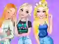 Spel Princesses and Pets Matching Outfits på nätet