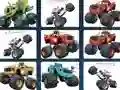 Spel Offroad Trucks Memory på nätet
