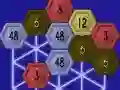 Spel 18 hexagons på nätet