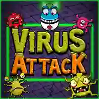 Spel Virus Attack på nätet