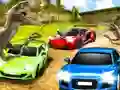 Spel Dino Car Race på nätet