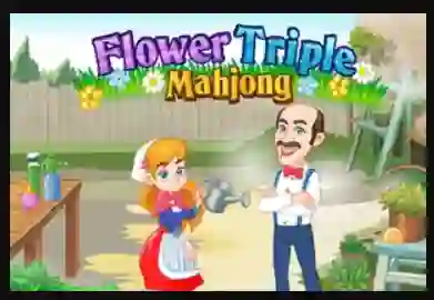 Spel Flower Triple Mahjong på nätet