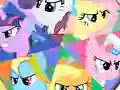 Spel Pony Round Puzzle på nätet