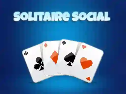Spel Solitaire Social på nätet