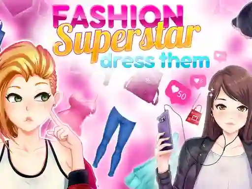 Spel Fashion Superstar Dress Them på nätet