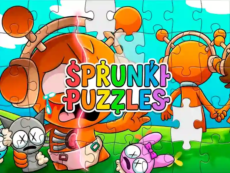 Spel Sprunki Puzzles på nätet
