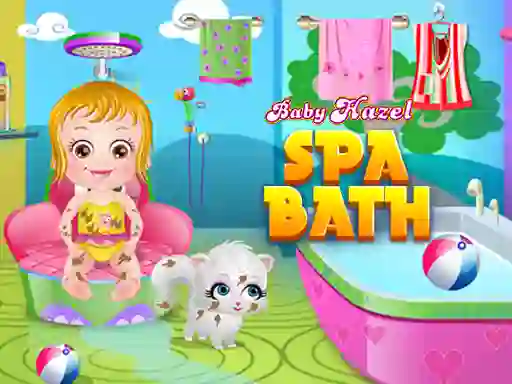 Spel Baby Hazel Spa Bath på nätet