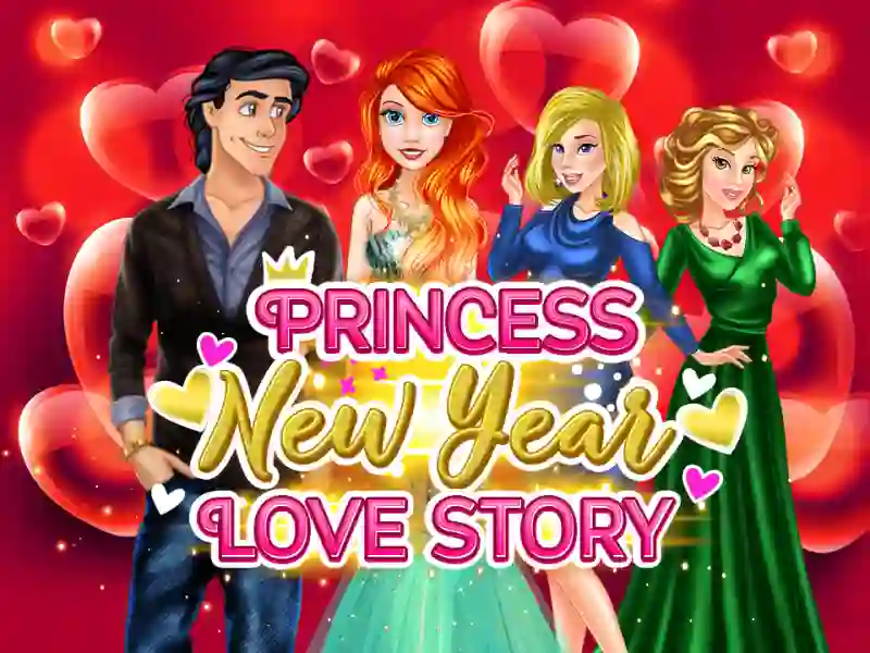 Spel Princess New Year Love Story på nätet