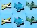 Spel Big Fast Airplanes Match 3 på nätet