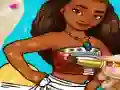 Spel Moana Coloring Book på nätet