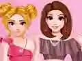 Spel Trendy Ruffle Crop Top Dress Up på nätet