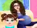 Spel Baby Taylor Newborn Caring på nätet