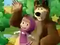 Spel Little Girl And The Bear Hidden Stars på nätet