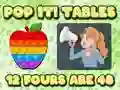 Spel Pop It  Tables på nätet