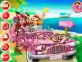 Spel Princesses Beach Trip på nätet