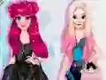 Spel Princess Iceskates Winter Dress Up på nätet