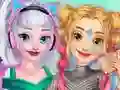 Spel Elsa and Rapunzel Future Fashion på nätet