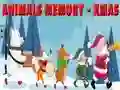 Spel Animals Memory - Xmas på nätet