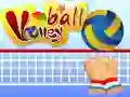 Spel Volleyball på nätet