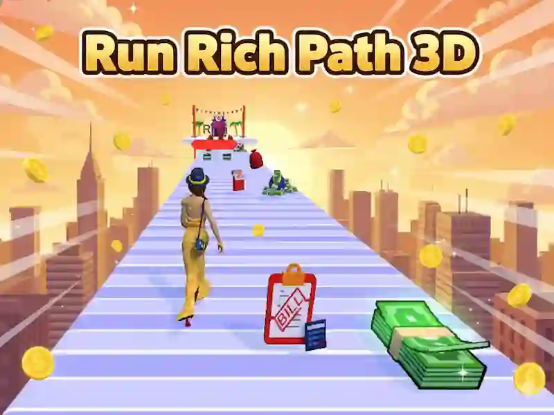 Spel Run Rich Path 3D på nätet