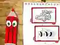 Spel Back To School Cars Coloring Book på nätet