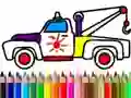 Spel Back To School: Truck Coloring Book på nätet
