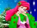 Spel Ariel The Little Mermaid Christmas Dres Up på nätet