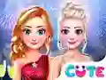 Spel Frozen Princess New years Eve på nätet