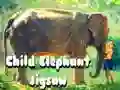 Spel Child Elephant Jigsaw på nätet