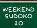 Spel Weekend Sudoku 10 på nätet