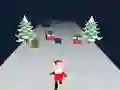 Spel 3D Santa Run på nätet