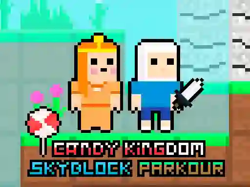 Spel Candy Kingdom Skyblock Parkour på nätet