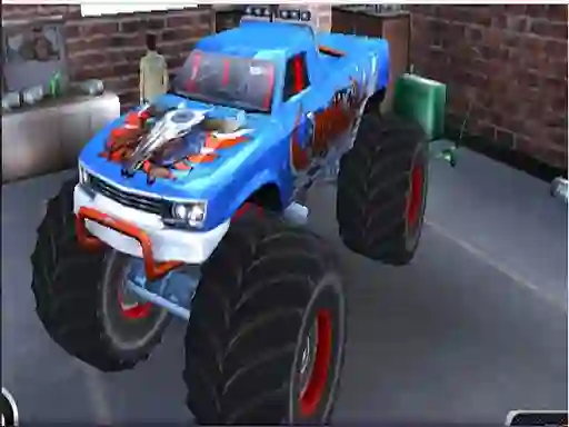 Spel Monster Truck Stunt Adventure på nätet