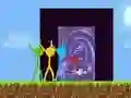 Spel Stickman Parkour Skyland på nätet