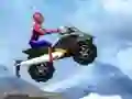 Spel Spiderman Snow Scooter på nätet