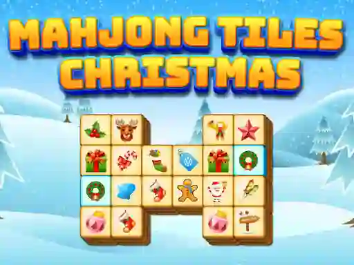 Spel Mahjong Tiles Christmas på nätet