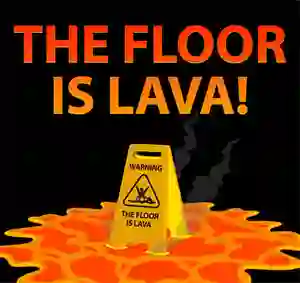 Spel The Floor is Lava på nätet