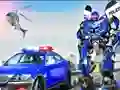 Spel City Police Robot på nätet