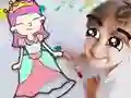 Spel Coloring Book: Prince And Princess på nätet