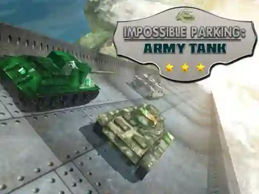 Spel Impossible Parking: Army Tank på nätet